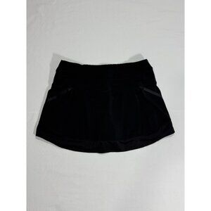Athleta XS Woman Black Athletic Skort With Built-In Shorts